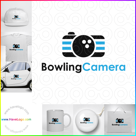 Compra un diseño de logo de BowlingCamera 63203