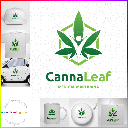 Acquista il logo dello Foglia di cannabis 65095
