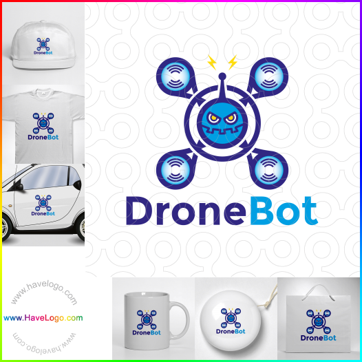 Acheter un logo de Drone Bot - 62377