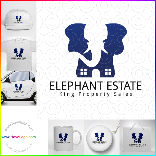 Koop een Elephant Estate logo - ID:64048