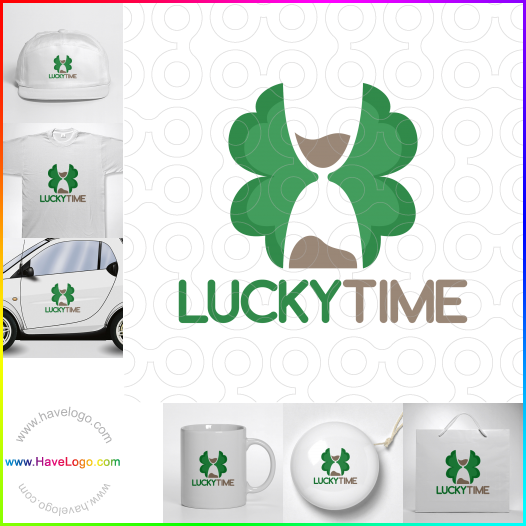 Compra un diseño de logo de Lucky Time 65037