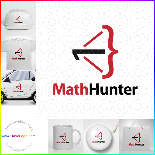 Compra un diseño de logo de Math Hunter 65137