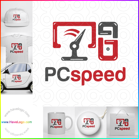 Compra un diseño de logo de Pc Speed ​​ 62986