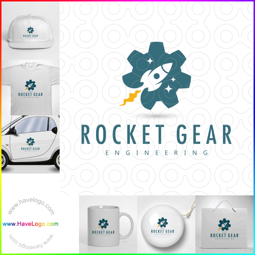 Koop een Rocket Gear logo - ID:61446