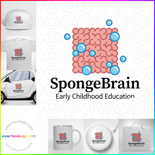 Compra un diseño de logo de SpongeBrain 60080