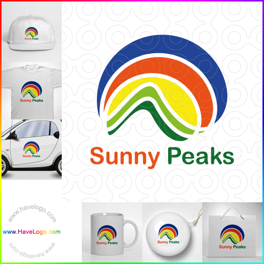 Acquista il logo dello Sunny Peaks 65231