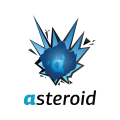 logo de asteroide