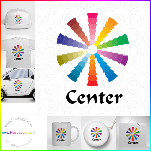 Koop een centrum logo - ID:26855