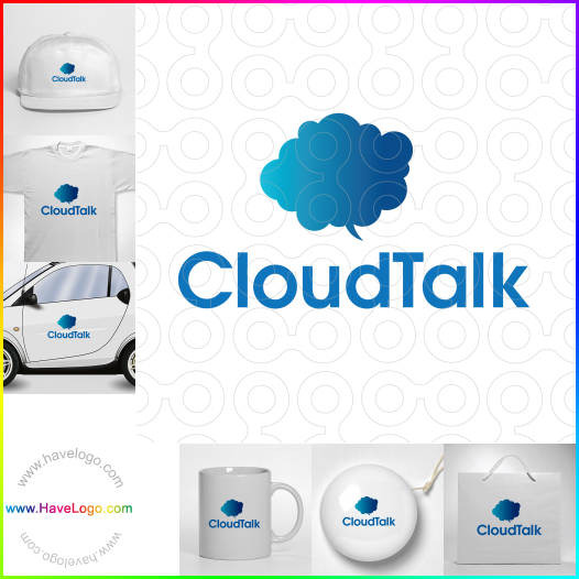 Koop een cloud computing logo - ID:30405