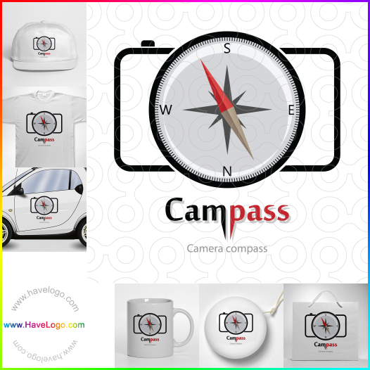 Koop een kompas logo - ID:17021