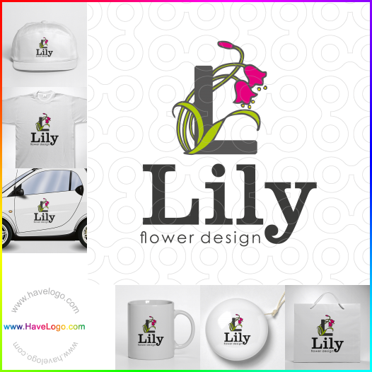 Compra un diseño de logo de lily 36665