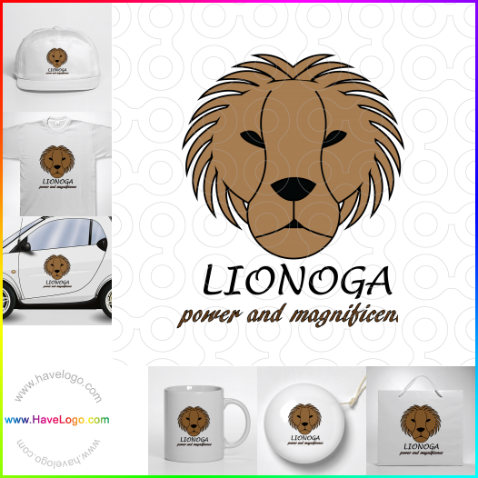 Koop een leeuwenkop logo - ID:21188