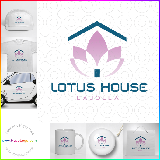 Compra un diseño de logo de flor de loto 37673