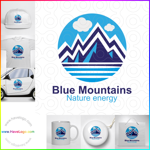 Compra un diseño de logo de Blue Mountains 60010