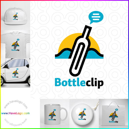 Acheter un logo de Bottle Clip - 61018