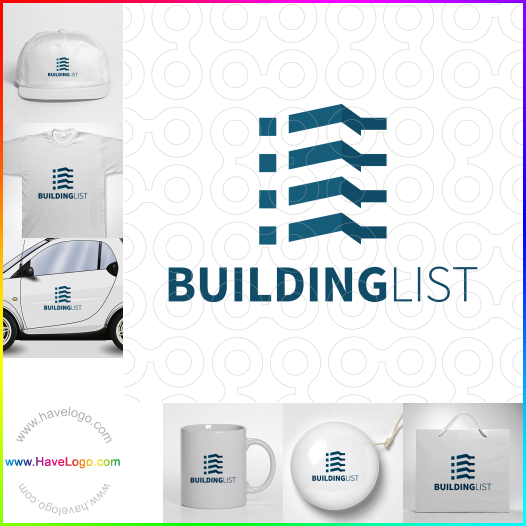 Acheter un logo de Liste des bâtiments - 65572