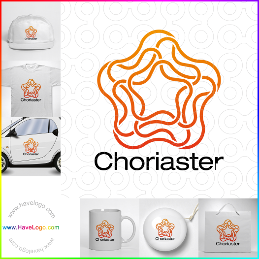 Compra un diseño de logo de Choriaster 67249