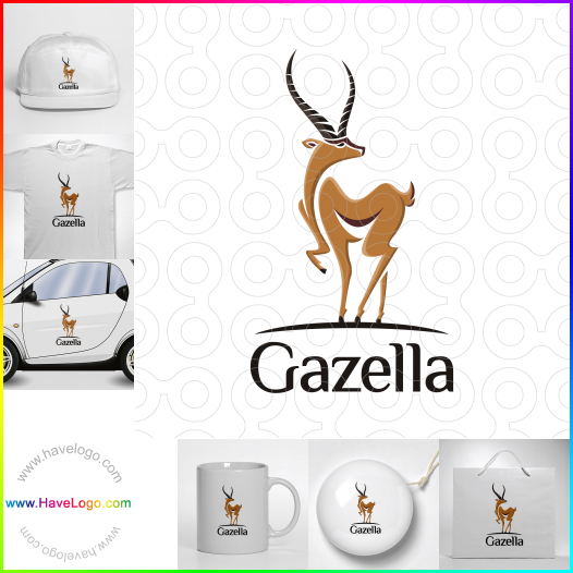 Compra un diseño de logo de Gazella 63176