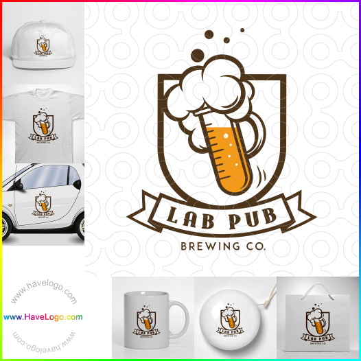 Koop een Lab Pub logo - ID:63733