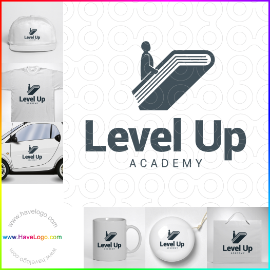 Compra un diseño de logo de Level Up 61760