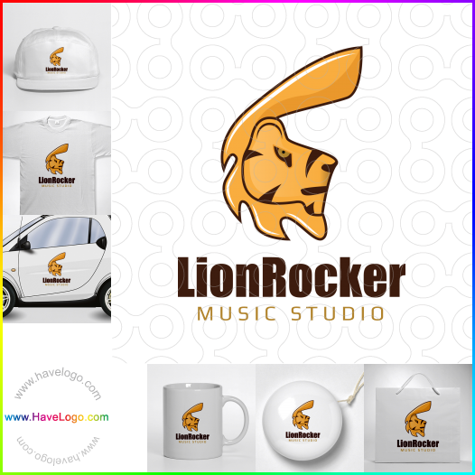 Koop een Lion Rocker logo - ID:62336
