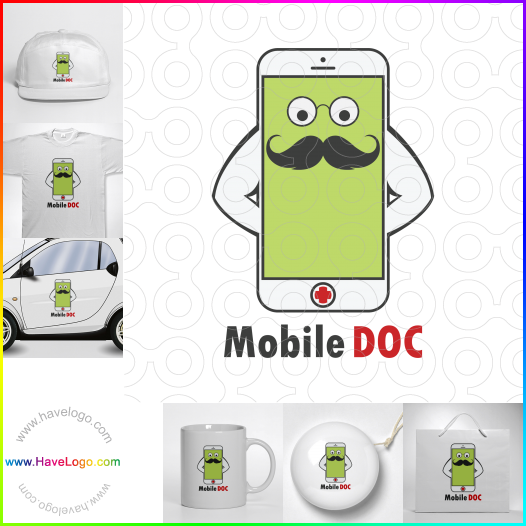 Compra un diseño de logo de Mobile Doc 64313