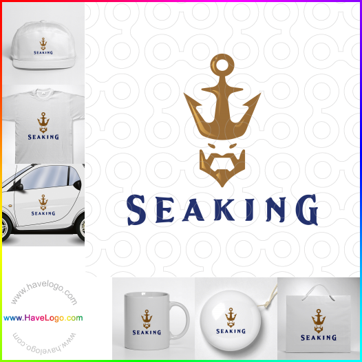 Compra un diseño de logo de Sea King 60174