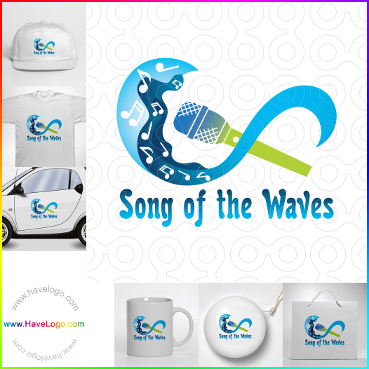 Compra un diseño de logo de Song Of The Waves 65409