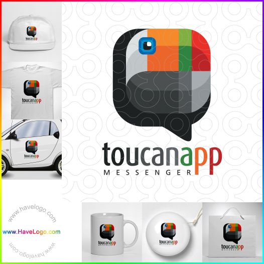 Acquista il logo dello Toucan App Messenger 62779