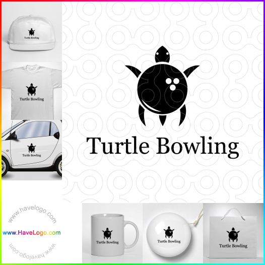 Compra un diseño de logo de Turtle Bowling 63158
