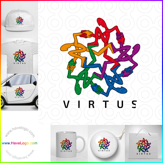 Compra un diseño de logo de Virtus 67362