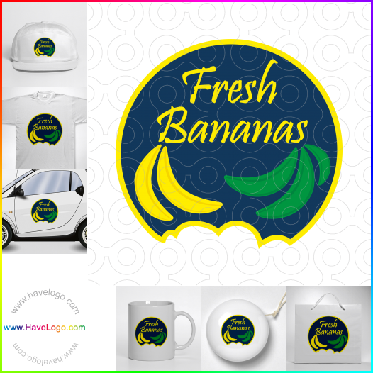 Koop een banaan logo - ID:26693