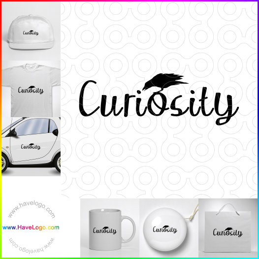 Koop een curiosity shop logo - ID:45057
