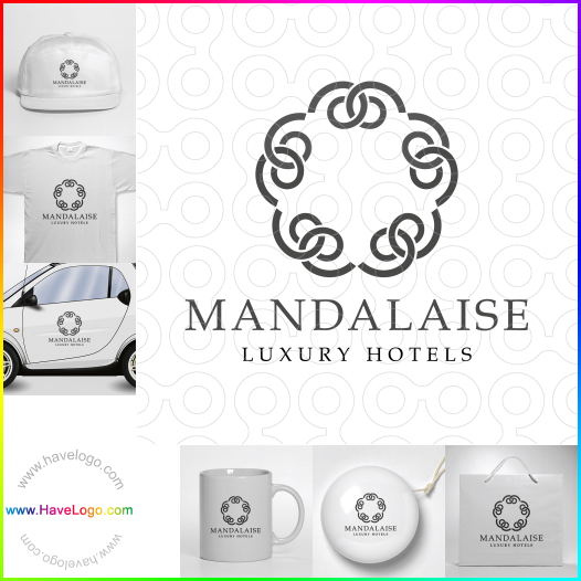 Compra un diseño de logo de mandala 26584