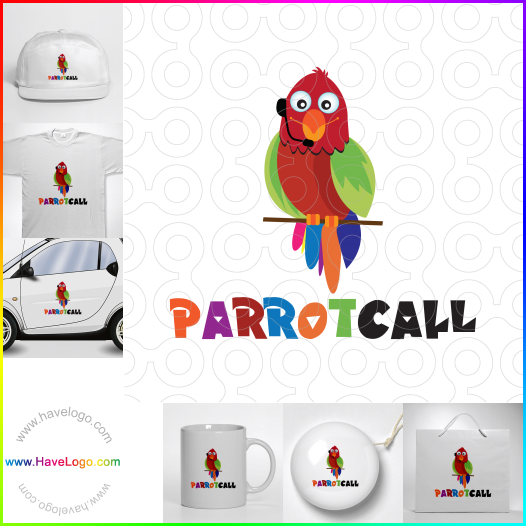 Koop een papegaai logo - ID:12426