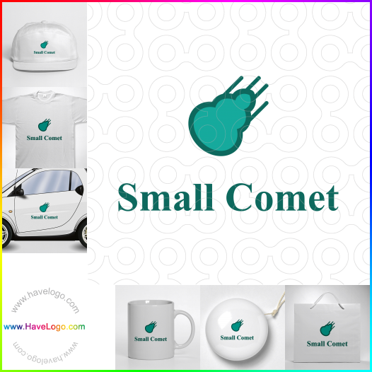 Koop een kleine komeet logo - ID:60797