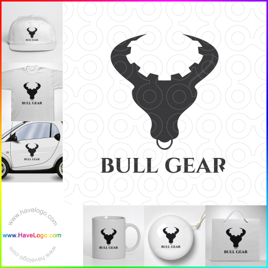 Koop een Bull Gear logo - ID:61713