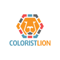 logo de León colorista