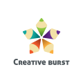 Creatieve uitbarsting Logo