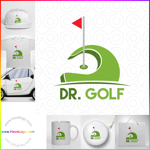 Compra un diseño de logo de Dr. Golf 65769