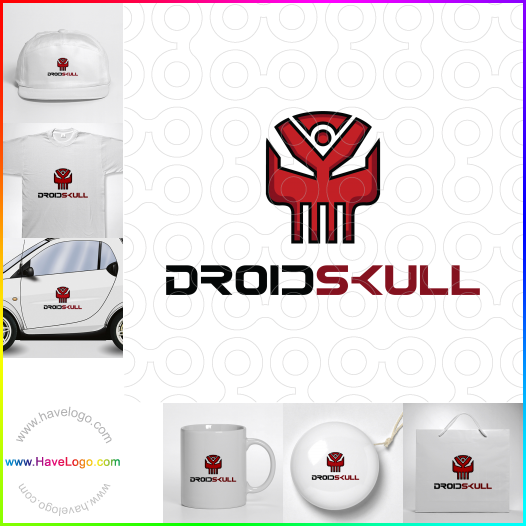 Koop een Droid Skull logo - ID:63365
