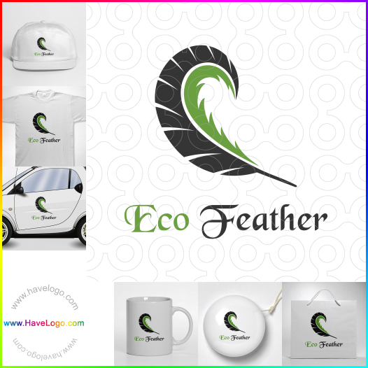 Koop een Eco Feather logo - ID:64330