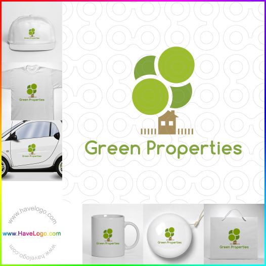Koop een Green Properties logo - ID:63874