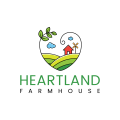 logo de Heartland Farmhouse