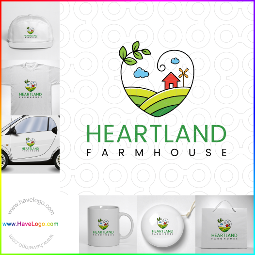 Acheter un logo de Heartland Farmhouse - 60055