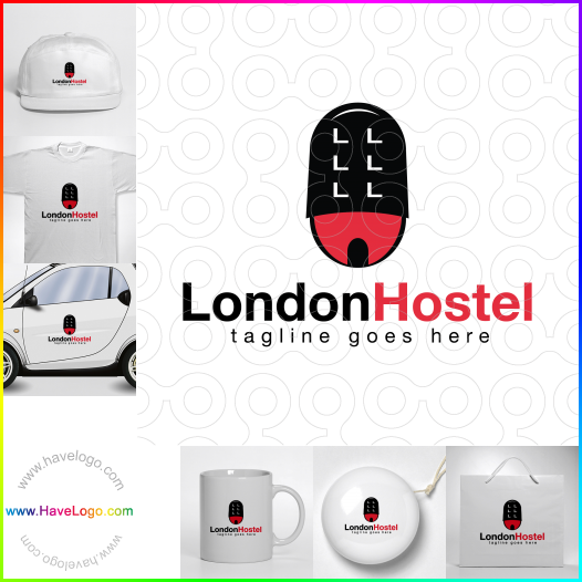 Compra un diseño de logo de London Hostel 64307