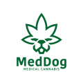 logo de Med Dog Medical Cannabis