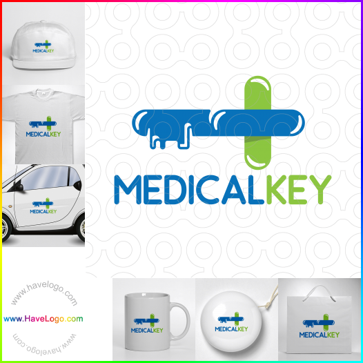 Acheter un logo de Clé médicale - 64598
