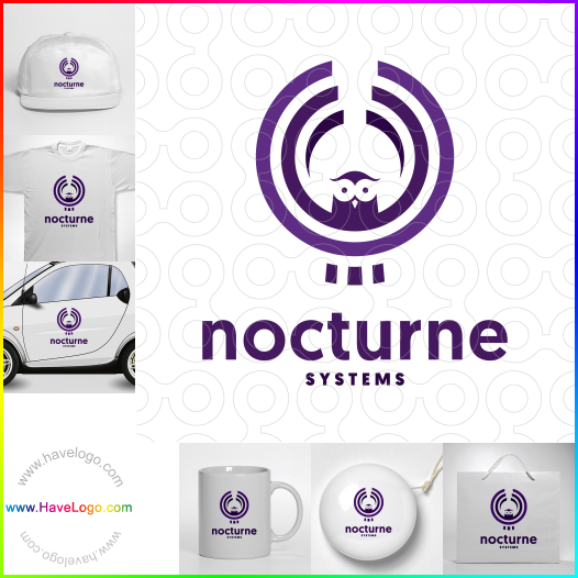 Compra un diseño de logo de Nocturne 61843