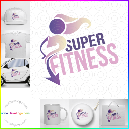 Koop een Super Fitness logo - ID:65105